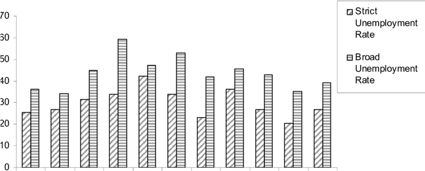 Unemployment Rates For Districts In Kwazulu-natal - Skyline (850x355), Png Download