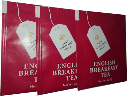 Single Chamber Paper Coated Envelope Tea Bags - Paper (550x456), Png Download