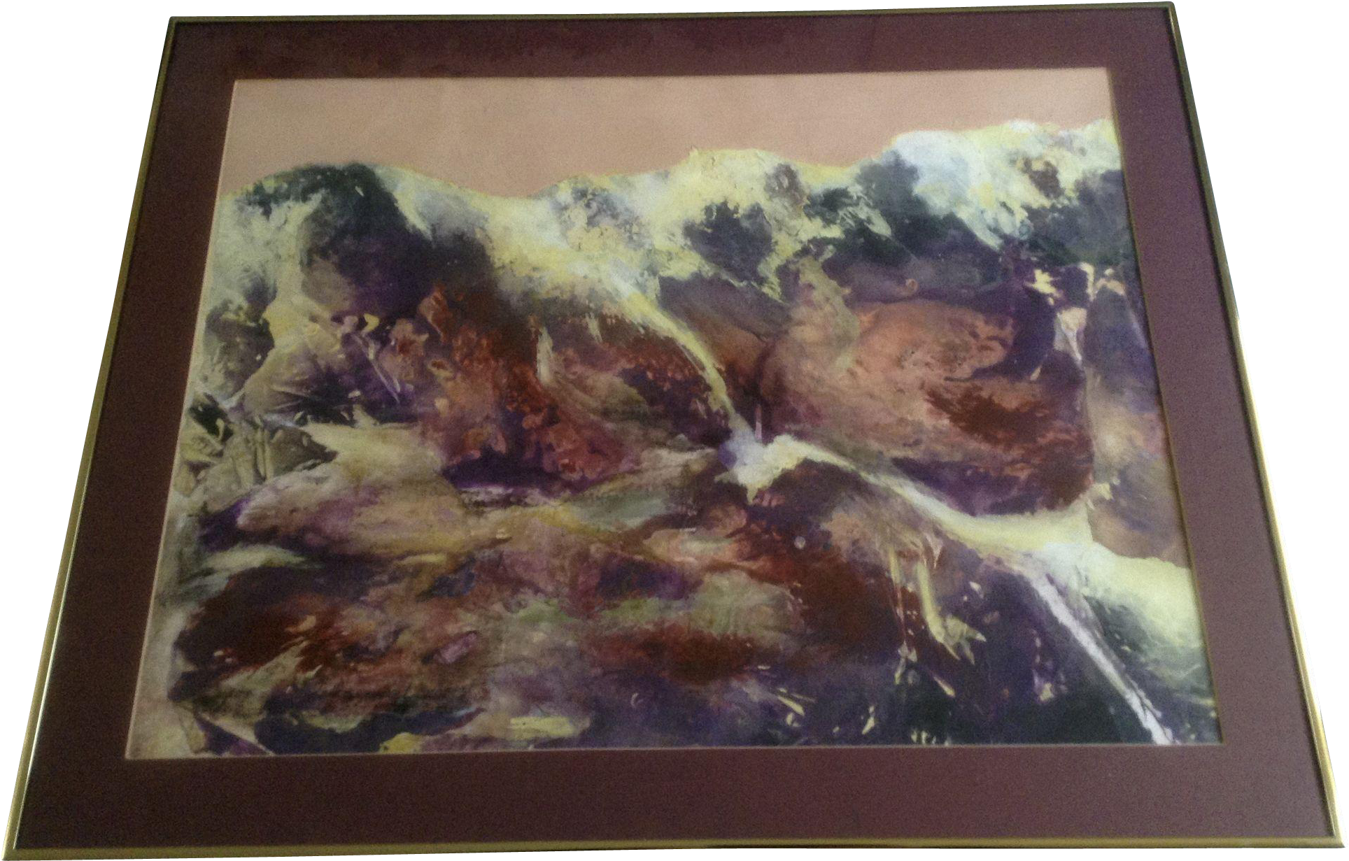 Schoendaller Cws Mountain Vistas Rocky Ridge, Large - Picture Frame (1927x1927), Png Download