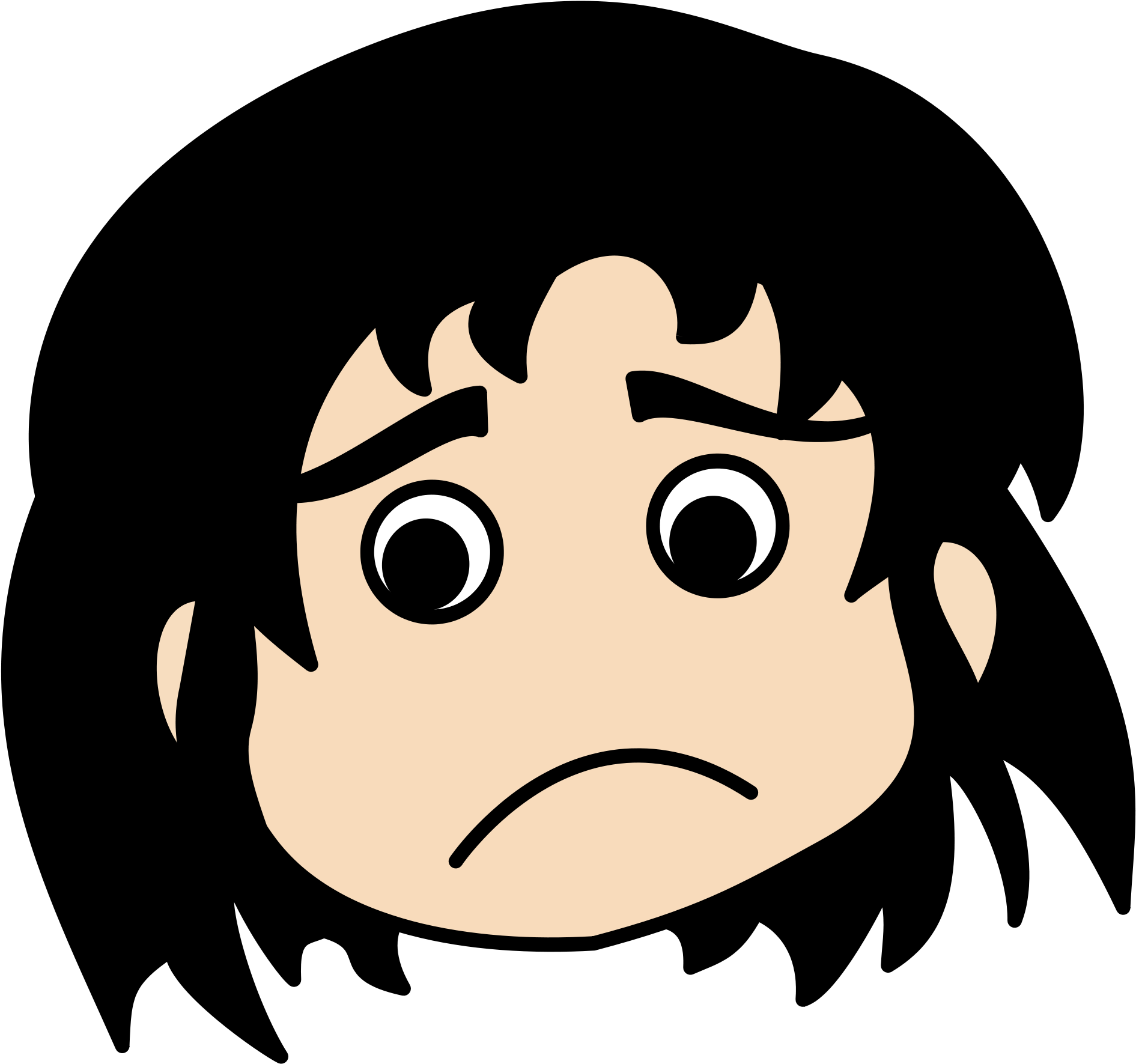 Open - Damn A Bad Word (2000x2000), Png Download