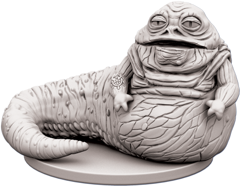 Star Wars, Imperial Assault - Fantasy Flight Games Imperial Assault: Jabba The Hutt (800x460), Png Download