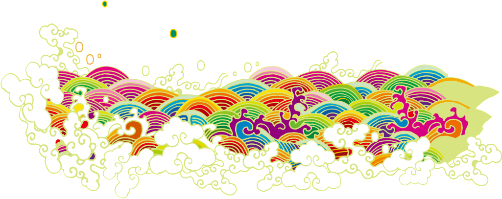 Classical Painting Water Waves - Illustration (1024x1024), Png Download