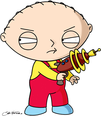 Stewie Griffin (445x500), Png Download