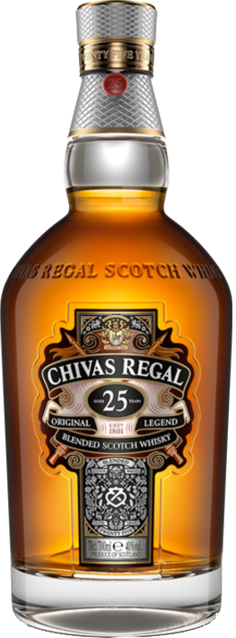 Chivas Regal 25 Year - Chivas Regal (263x711), Png Download