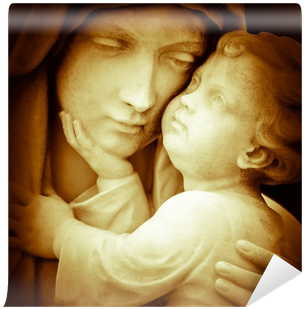 Vintage Image Of The Virgin Mary Carrying Baby Jesus - Lasst Uns Das Kindlein Wiegen Cd (400x400), Png Download