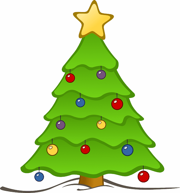 Arbol De Navidad 1png - Christmas Tree 5'x7'area Rug (597x640), Png Download