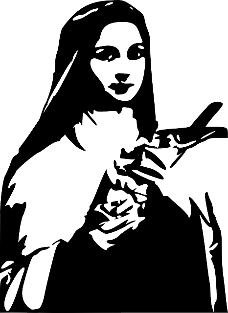 Saint Therese Is Loved Throughout The World - St Therese Of Lisieux Clipart (466x640), Png Download