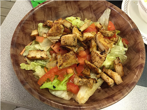 Grilled Chicken Salad - Georgia (500x500), Png Download