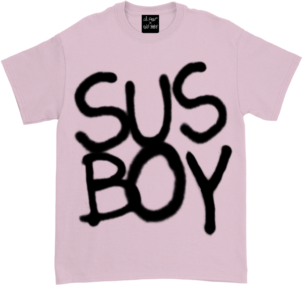 Lil Peep X Sus Boy Limited Edition Pink Tee - Lil Peep Sus Boy Shirt (1024x1024), Png Download