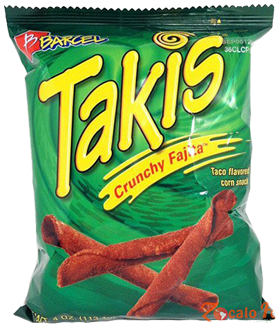 Crunchy Fajitas, 4oz - Takis Chips (500x500), Png Download