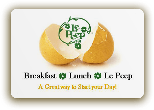 Neighbors, Teachers, Friends And Family Always Appreciate - Le Peep (532x382), Png Download