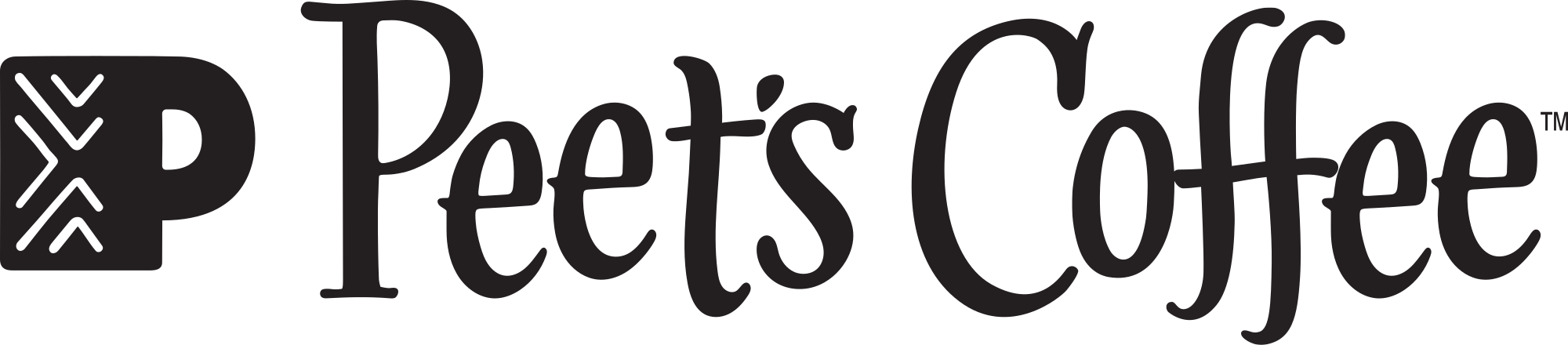 Open - Peet's Coffee Logo Png (2000x440), Png Download