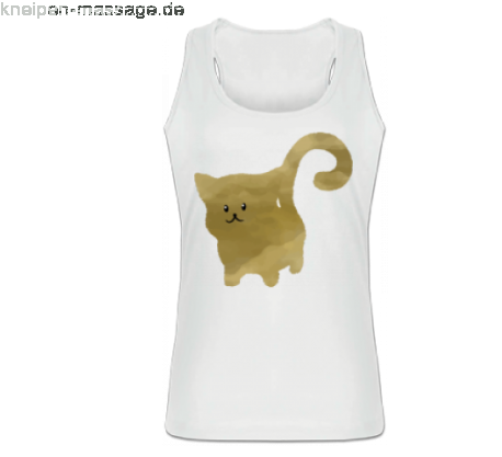 Billig Damen Watercolor Baby Kitten Tank Top Vertrieb - Active Tank (500x416), Png Download