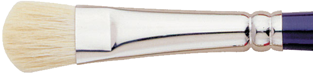 Soft Goat Hair Maxine's Oval Mop - Loew-cornell 1-inch 270 Maxine Thomas Mop Artist Brush, (708x570), Png Download