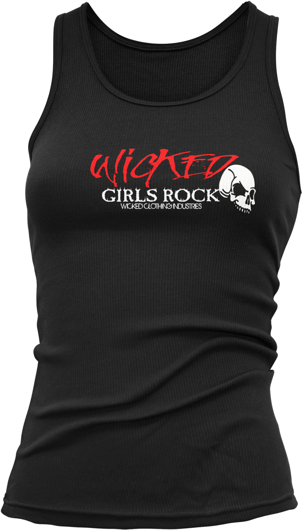 Women's Black Tank Top - Top (1366x2048), Png Download