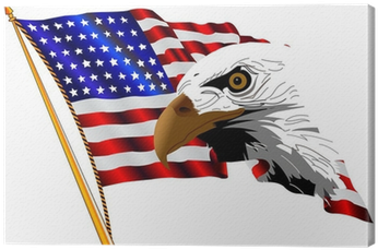 American Flag And Eagle Clipart (400x400), Png Download
