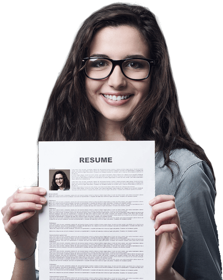 Resume-girl1 - Hiring People (485x601), Png Download