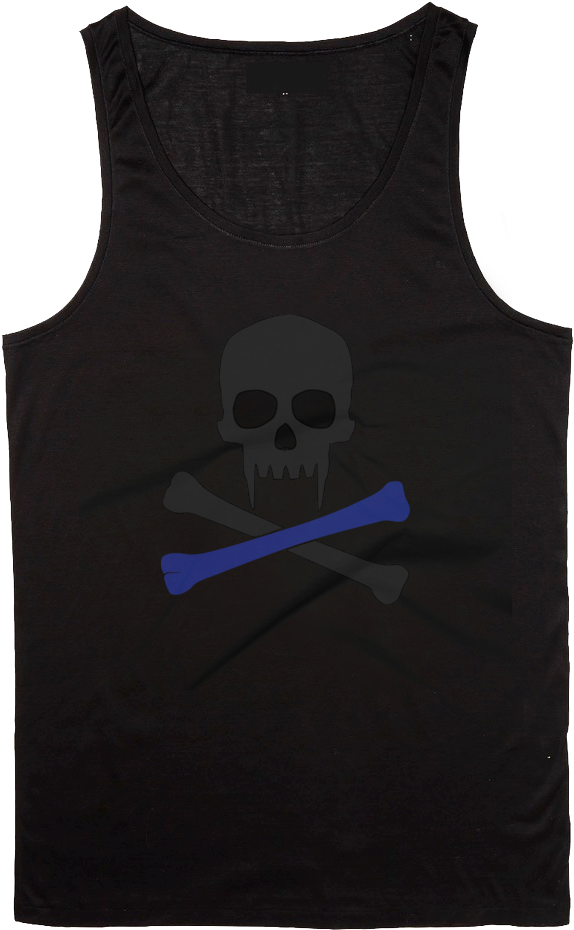Image Of Sonkei Blue Logo Tank Top And T-shirt - French Toast (1000x1000), Png Download