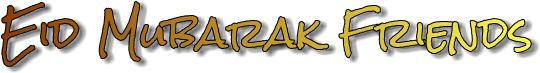 Eid Mubarak Text Png Download - Eid Mubarak Png Effects (597x600), Png Download