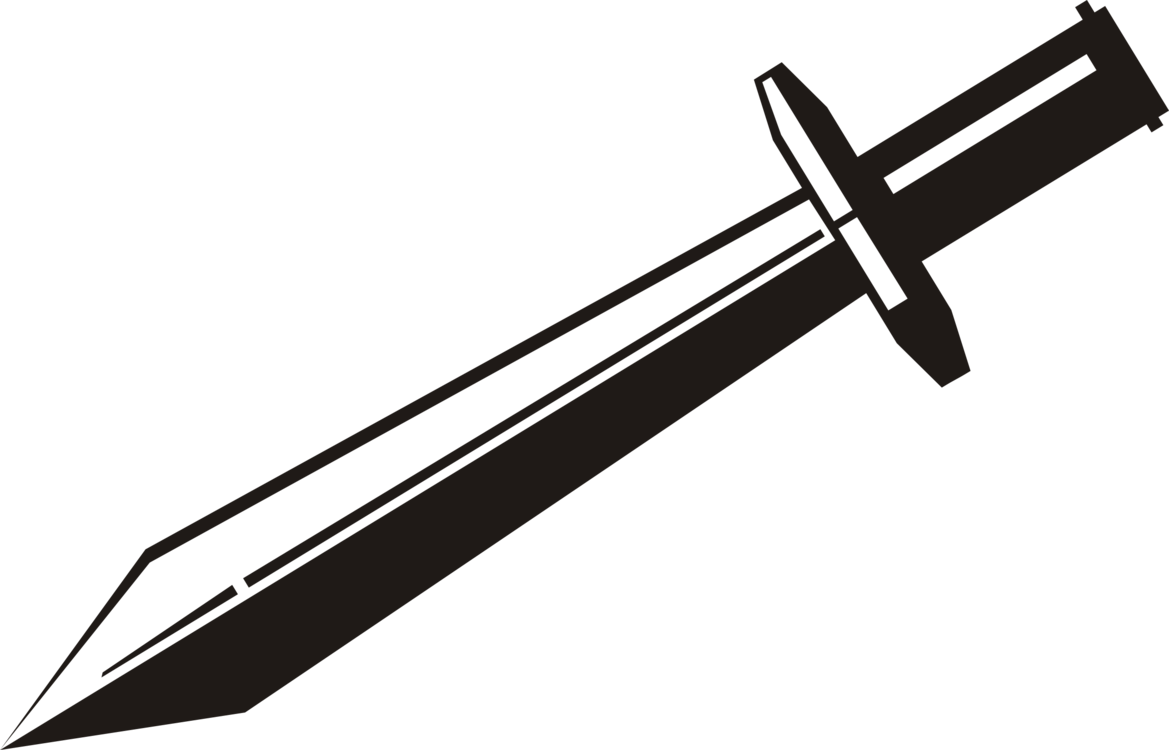 All Photo Png Clipart - Sword Clipart Black And White (1169x750), Png Download