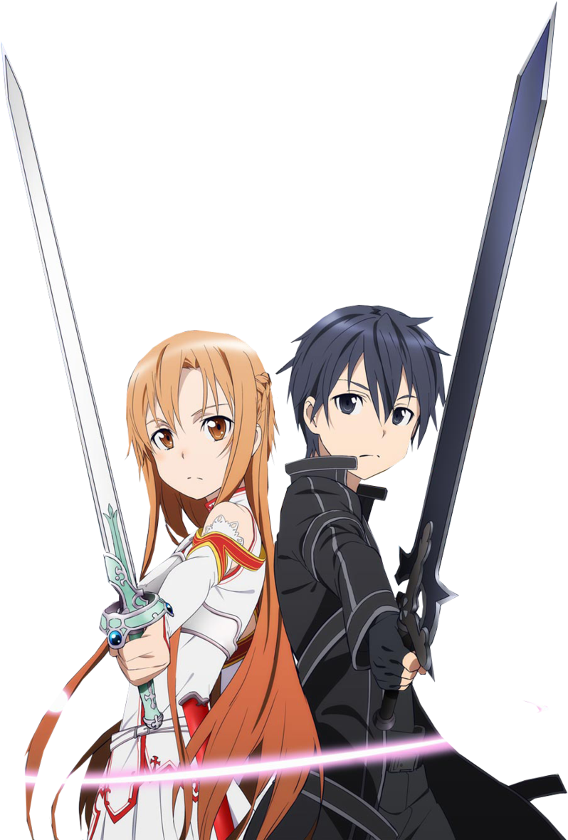 Sword Art Online Clipart (900x1262), Png Download