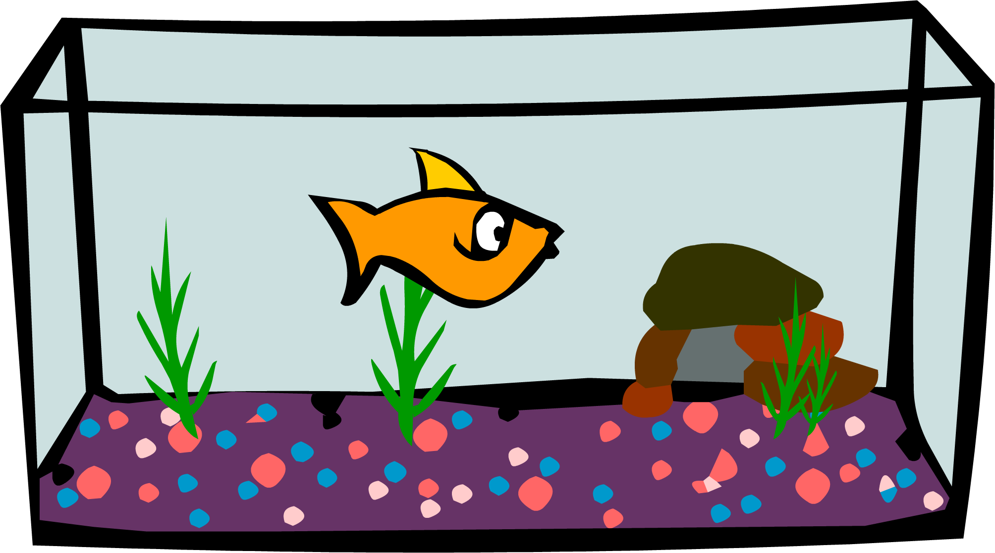 Fish Bowl Picture Free Download Clip Art - Maison Jansen Cocktail Table (2000x1113), Png Download