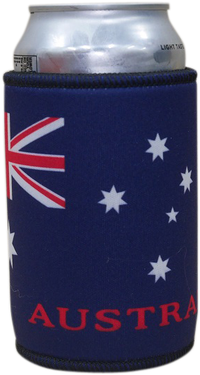 Australian Flag Stubby Holder - Gift (1000x750), Png Download