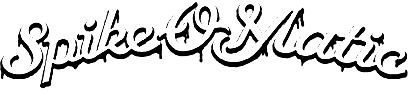 Welcome To Spike O Matic Tattoo - Spike-o-matic Tattoo (830x203), Png Download