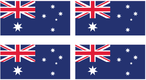 Flag Of Australia (498x538), Png Download