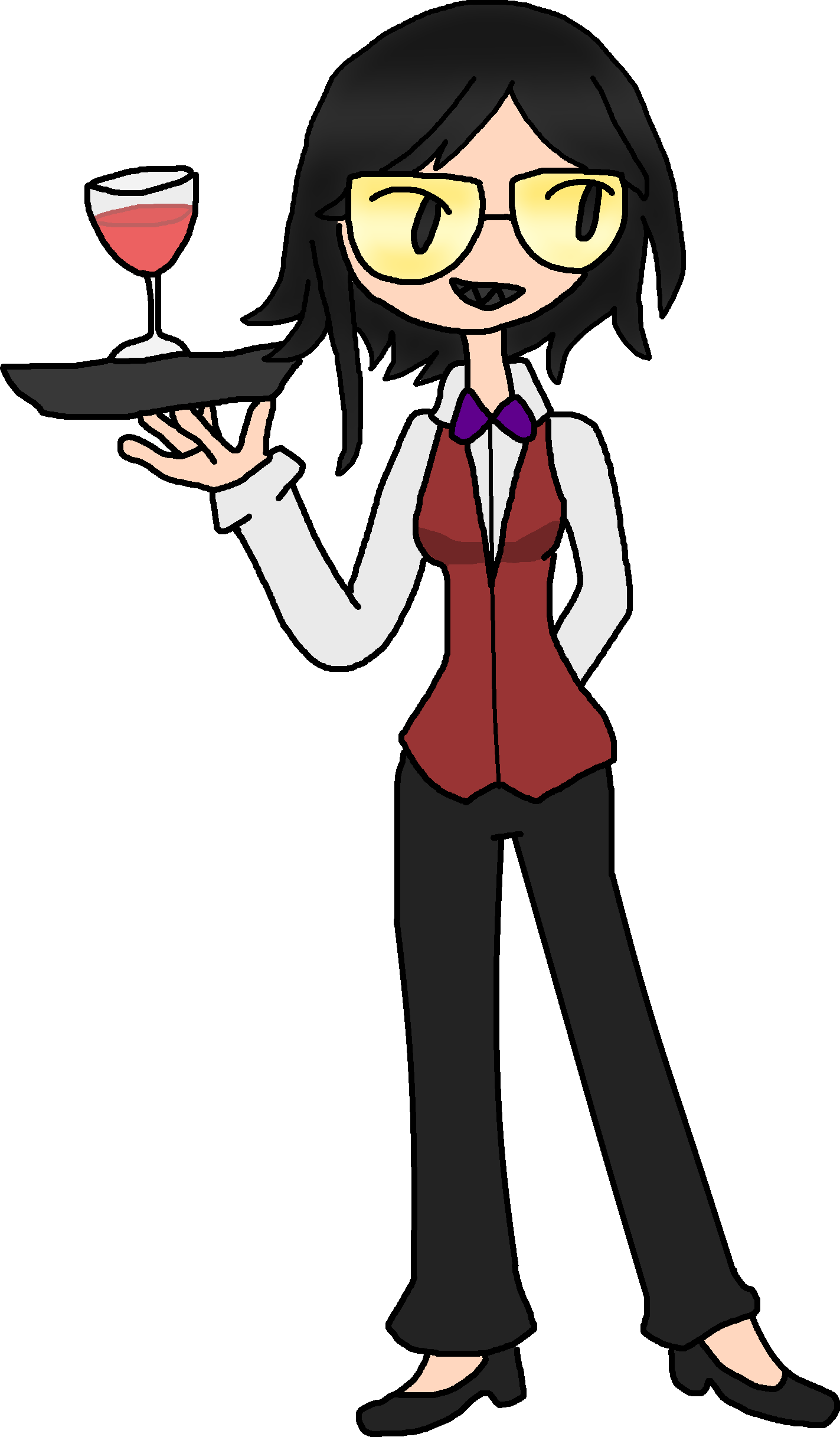 Morganvictory - Cartoon (1423x2434), Png Download