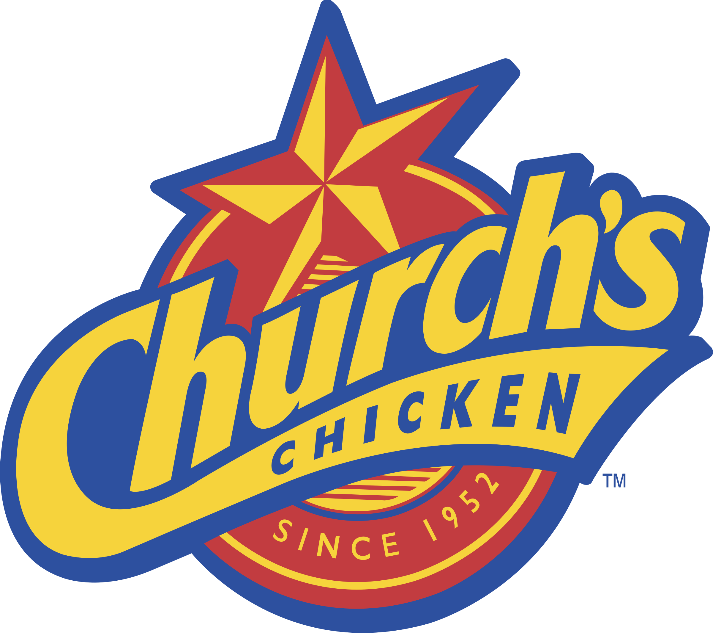Churches Logo Png Transparent - Texas Chicken Logo (2400x2128), Png Download