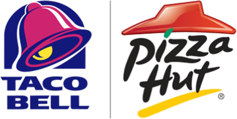 Taco Bell & Pizza Hut Logo - Pizza Hut Food Logo (1024x1024), Png Download