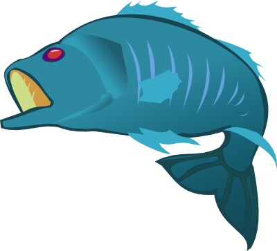 Clipart Pictures Of Fish - Fish Clipart Png Transparent (400x363), Png Download