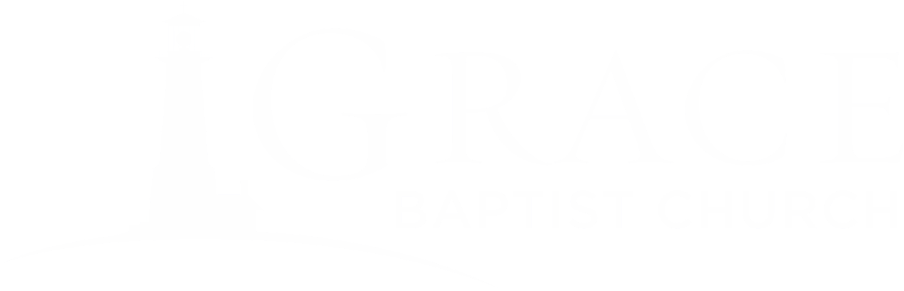 Grace Baptist Church Logo 2014white - Light Before Day [book] (1340x482), Png Download