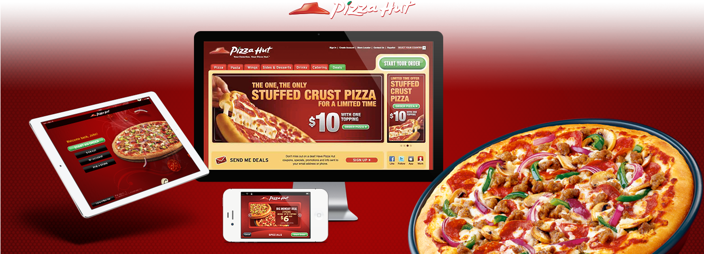 Pizza Hut Agency - พิ ช ซ่า (1400x600), Png Download