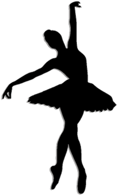Bailarina Vector Clip Art Picture Young Boy And Silhouette - Ballerina Silhouette (400x400), Png Download