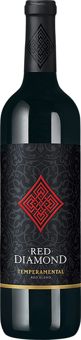 Red Diamond Temperamental Spain - Red Diamond Wines - Usa Merlot Red Diamond 2013 Washington (266x1109), Png Download