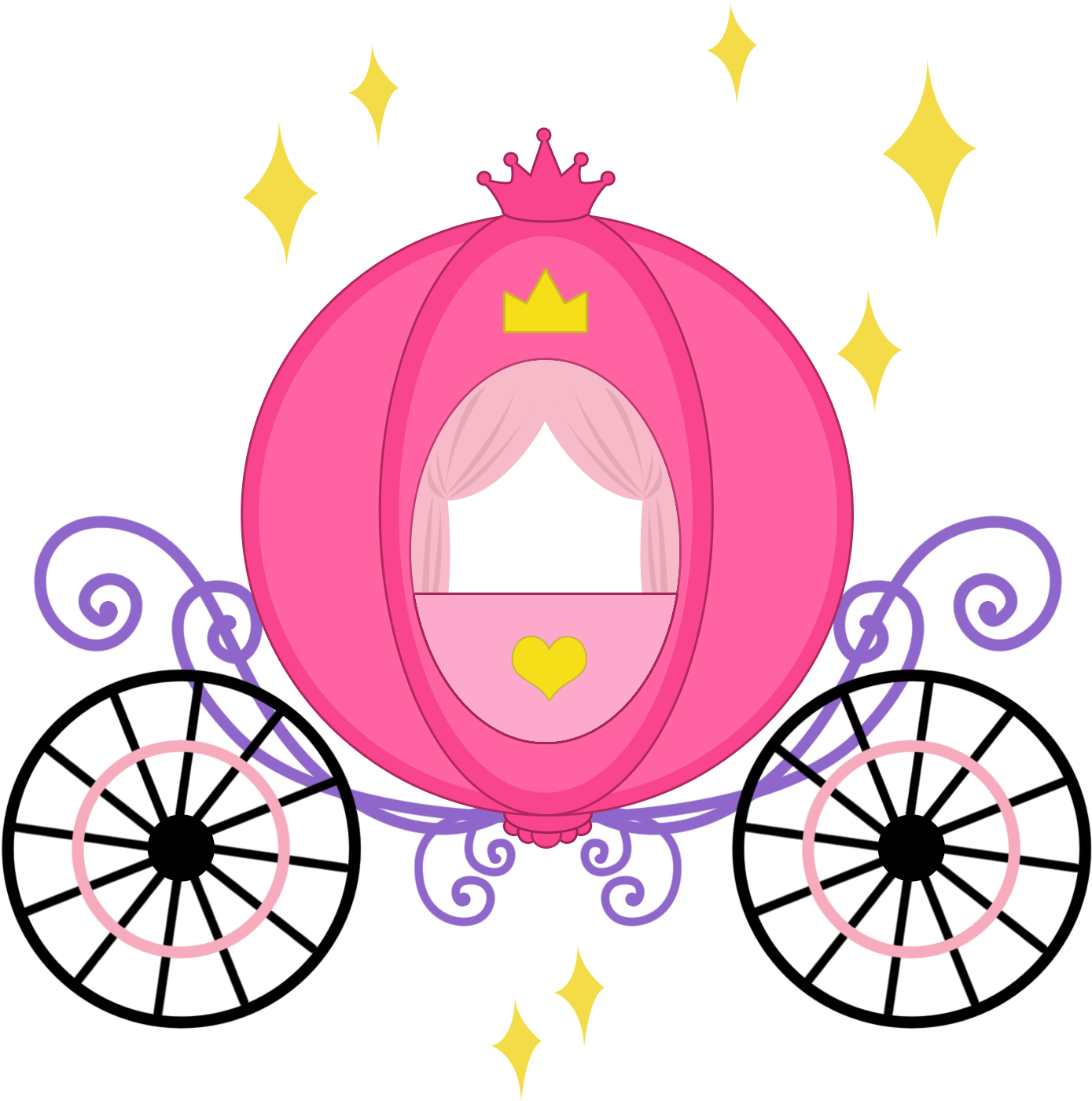 Cinderella Carriage Png Jpg Transparent Stock - Dibujo De Carroza De Princesa (1500x2100), Png Download