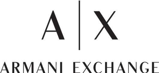 X Armani Exchange - Logo Armani Exchange Png (553x260), Png Download