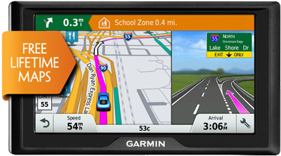 Garmin Drive 6" Lm Ex Gps Navigator - Garmin Drive 6 With Lifetime Maps Ex (400x400), Png Download