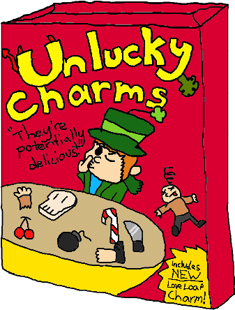 Image Via Deviantart, By Regularbrony54 - Unlucky Charms (385x473), Png Download