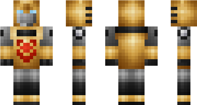 2018 Bumblebee Skin Minecraft (750x442), Png Download