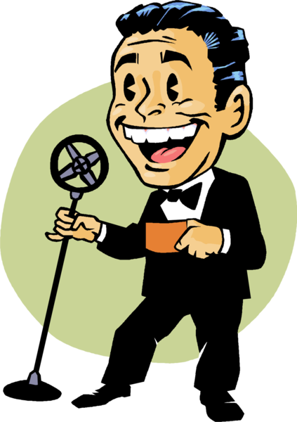 Humor-comedy - Master Of Ceremonies (423x600), Png Download