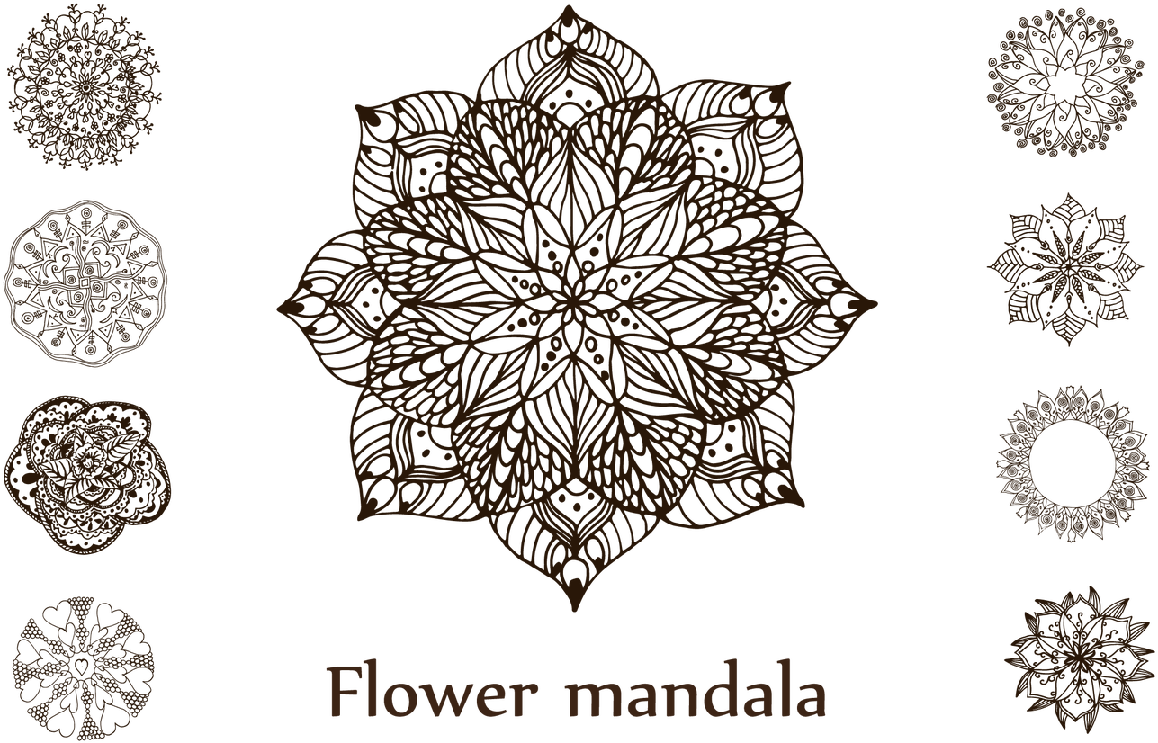 Mandala (1400x932), Png Download