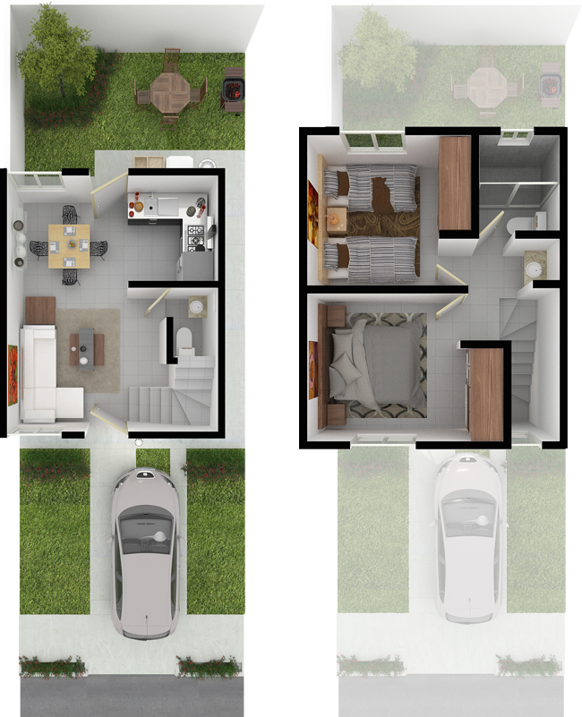 Mod Moma P1 - Floor Plan (650x801), Png Download