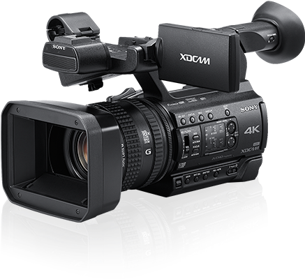 Compact Handy Camcorder Delivers Broadcast Quality - Sony Z150 Png (690x458), Png Download