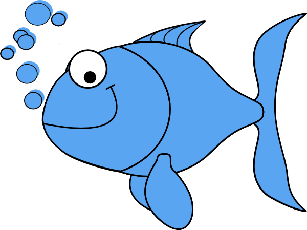 Fish Clipart Png - Fish Clip Art (600x449), Png Download