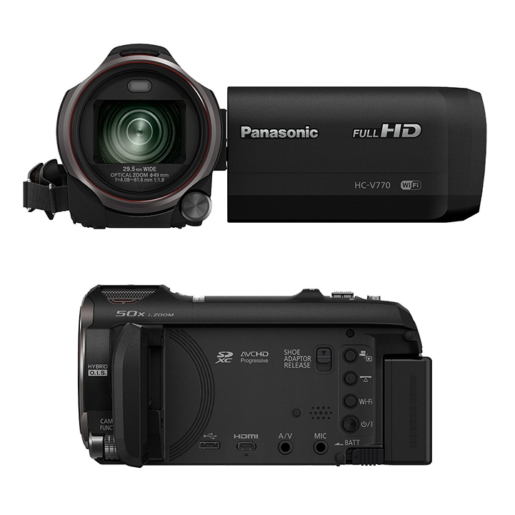 See Some Pictures - Panasonic Hc-v770 Hd Camcorder With Wireless Smartphone (1280x720), Png Download