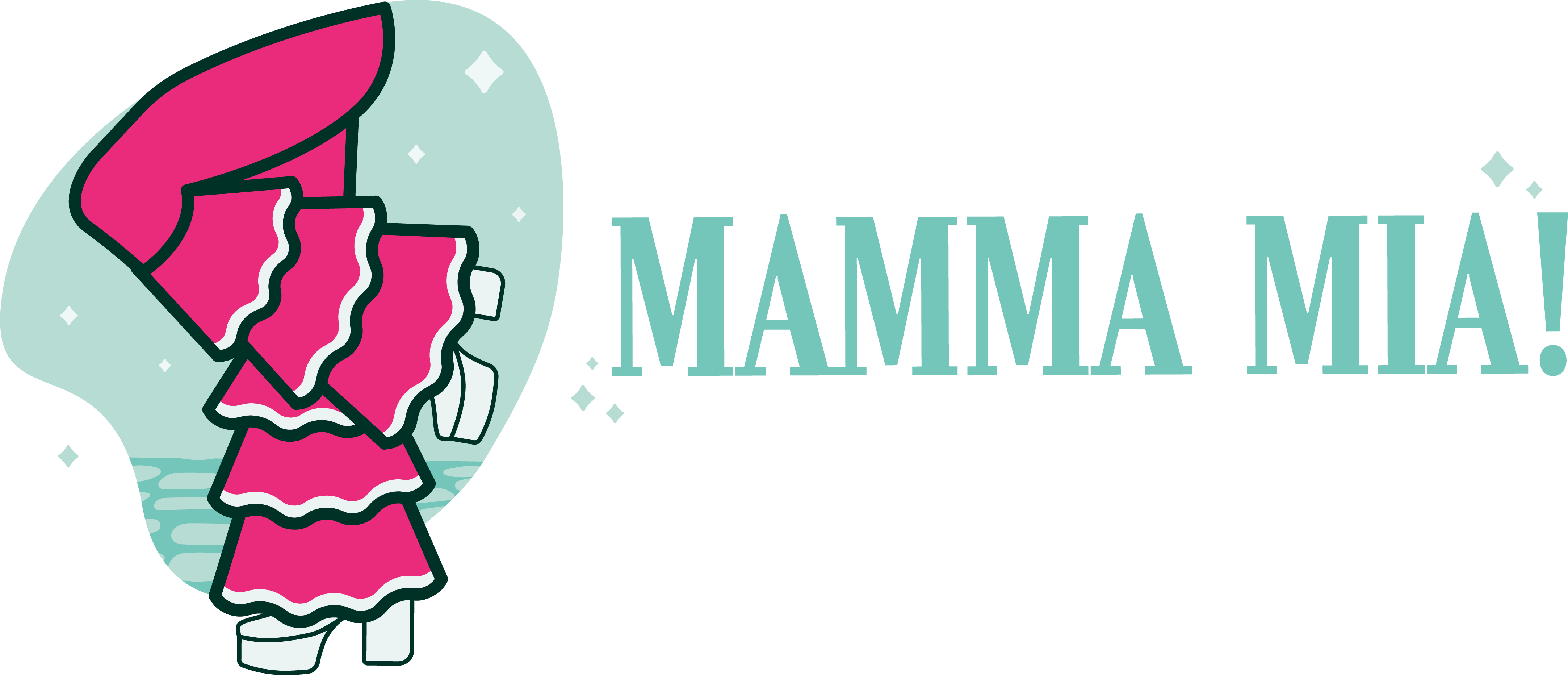 Lyric Theatre Of Oklahoma - Mamma Mia Lyric Theatre (4330x1863), Png Download