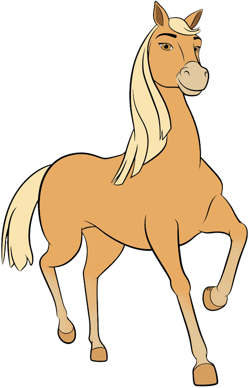Lucky Riding Spirit Spirit Lucky Pru Riding Chica Linda - Spirit Riding Free Chica Linda (493x767), Png Download